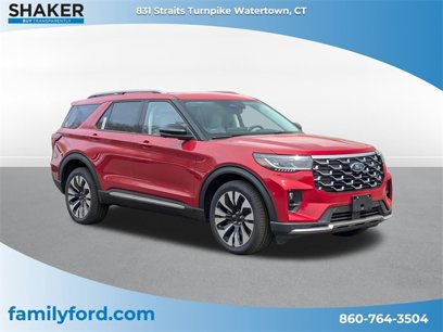 New 2025 Ford Explorer Platinum w/ LUX Leather Package