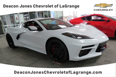 New 2025 Chevrolet Corvette Stingray Preferred Cpe w/ Chrome Exterior Badge Package