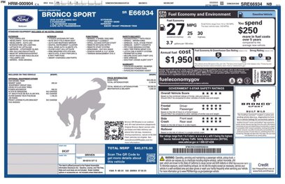 Used 2025 Ford Bronco Sport Outer Banks w/ Outer Banks Tech Package+