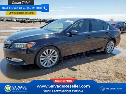 Used 2014 Acura RLX w/ Advance Package