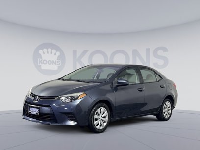 Used 2016 Toyota Corolla LE