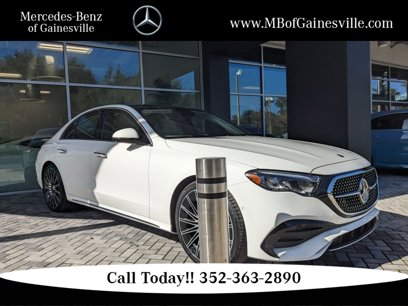 New 2025 Mercedes-Benz E 350 4MATIC Sedan