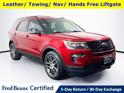Certified 2019 Ford Explorer Sport
