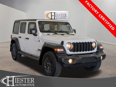 Certified 2024 Jeep Wrangler Sport S