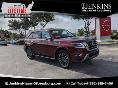 Certified 2024 Nissan Armada Platinum w/ Captain's Chairs Package