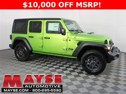 New 2025 Jeep Wrangler Sport S