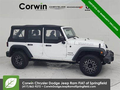 Certified 2016 Jeep Wrangler Unlimited Sport w/ Connectivity Group