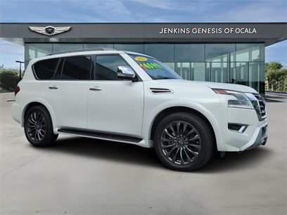 Used 2023 Nissan Armada Platinum w/ Captain's Chairs Package