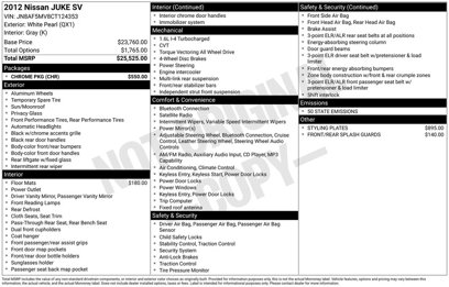 Used 2012 Nissan Juke SV w/ Chrome Pkg