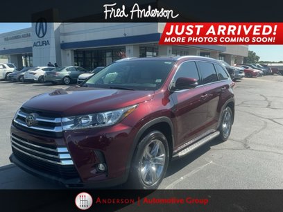 Used 2019 Toyota Highlander Limited Platinum