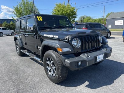 Certified 2018 Jeep Wrangler Unlimited Sport S