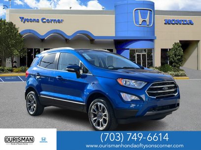 Used 2022 Ford EcoSport Titanium w/ Interior Protection Package