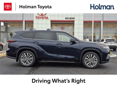 New 2025 Toyota Highlander Platinum
