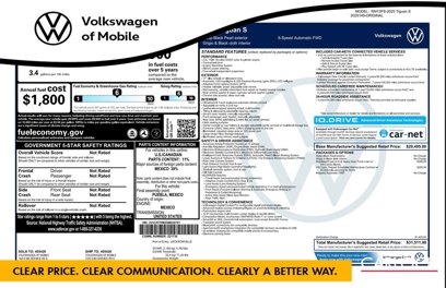 New 2025 Volkswagen Tiguan S
