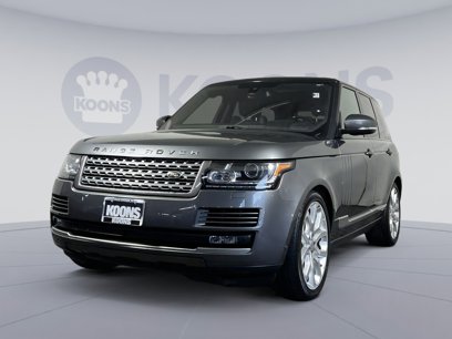 Used 2016 Land Rover Range Rover Supercharged