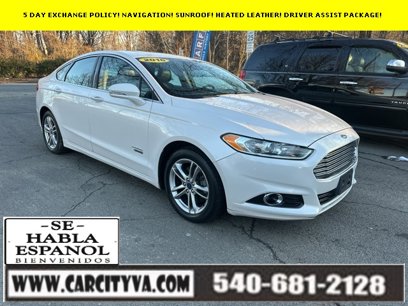 Used 2016 Ford Fusion Energi Titanium w/ Driver Assist Package