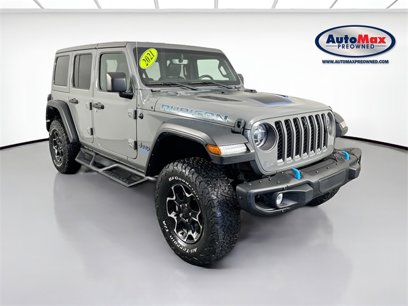 Used 2021 Jeep Wrangler Unlimited Rubicon 4xe w/ Steel Bumper Group