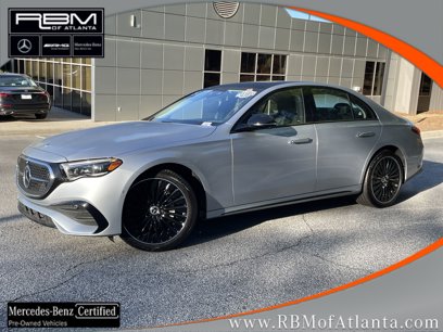 Certified 2024 Mercedes-Benz E 350 4MATIC Sedan