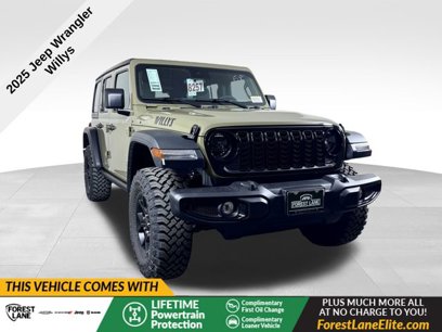 New 2025 Jeep Wrangler Willys
