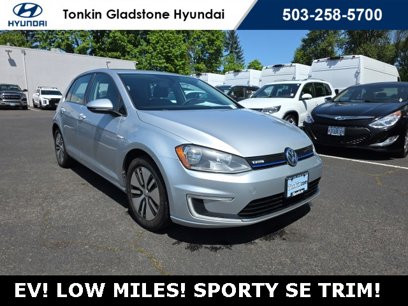 Used 2016 Volkswagen e-Golf SE