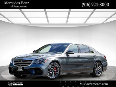Certified 2019 Mercedes-Benz S 63 AMG S 4MATIC Sedan