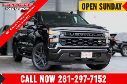 Used 2023 Chevrolet Silverado 1500 Custom w/ LPO, Dark Essentials Package