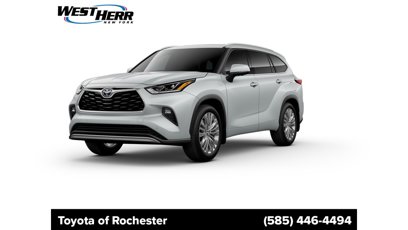 New 2025 Toyota Highlander Platinum