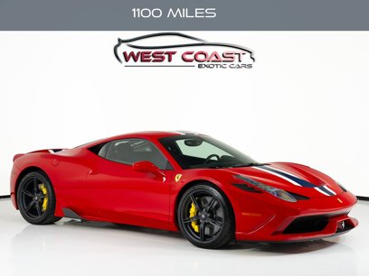 Used 2015 Ferrari 458 Speciale Coupe