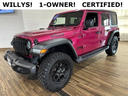 Certified 2024 Jeep Wrangler Willys