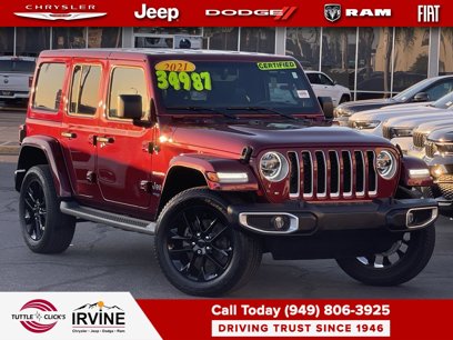 Certified 2021 Jeep Wrangler Unlimited Sahara w/ Safety Group