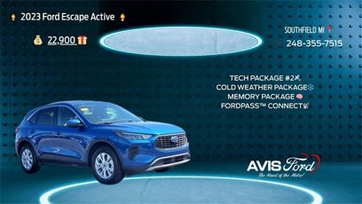 Used 2023 Ford Escape Active w/ Tech Pack #2