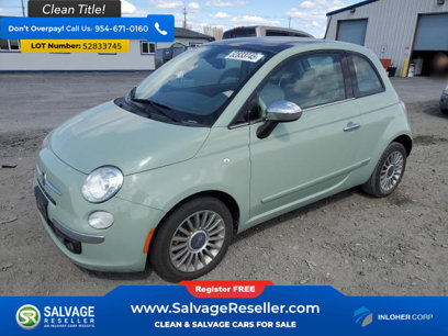 Used 2012 FIAT 500 Lounge w/ Luxury Leather Pkg