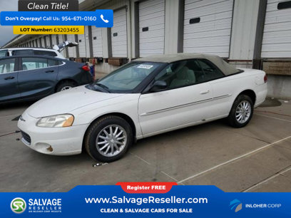 Used 2002 Chrysler Sebring LXi