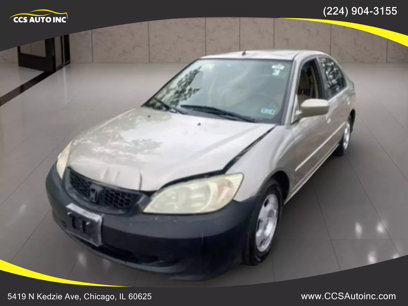 Used 2005 Honda Civic Hybrid Sedan
