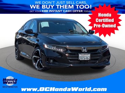 Used 2021 Honda Accord Sport Special Edition