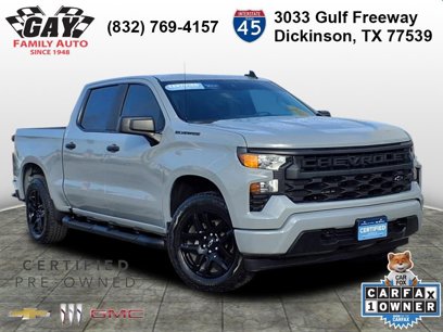 Certified 2024 Chevrolet Silverado 1500 Custom w/ Turbomax Blackout Package