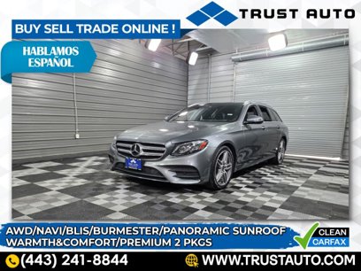 Used 2018 Mercedes-Benz E 400 4MATIC Wagon