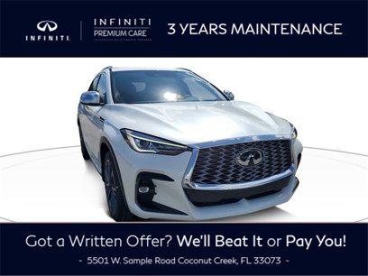 New 2025 INFINITI QX55 Luxe w/ Accent Package