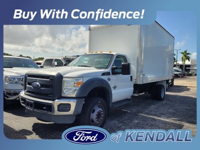 Used 2015 Ford F550 2WD Regular Cab Super Duty