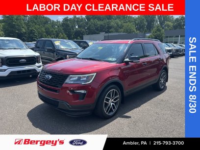 Certified 2018 Ford Explorer Sport