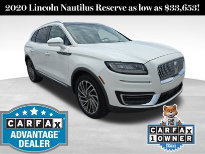 Certified 2020 Lincoln Nautilus Reserve