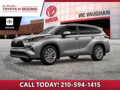 New 2025 Toyota Highlander Platinum