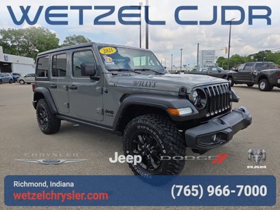 Certified 2021 Jeep Wrangler Unlimited Sport