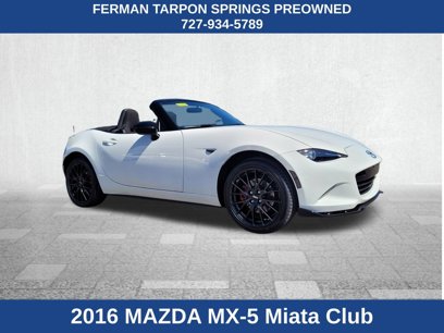 Used 2016 MAZDA MX-5 Miata Club