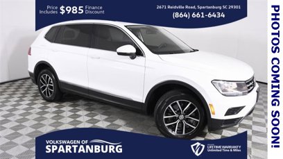 Used 2021 Volkswagen Tiguan SE w/ Panoramic Sunroof Package