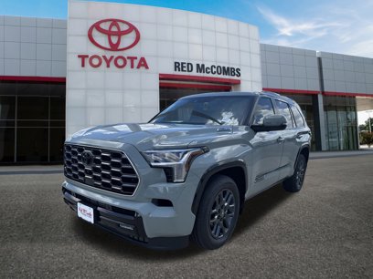 New 2025 Toyota Sequoia Platinum