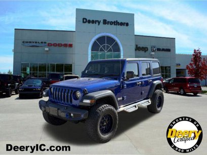 Certified 2019 Jeep Wrangler Unlimited Sport S