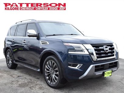 Used 2021 Nissan Armada Platinum w/ Captain's Chairs Package