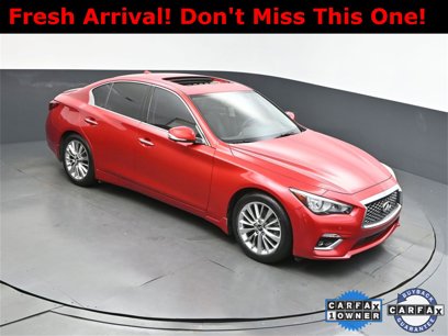 Certified 2021 INFINITI Q50 Luxe