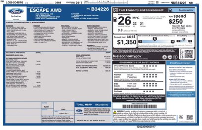 Used 2022 Ford Escape SEL w/ SEL Stealth AWD Package